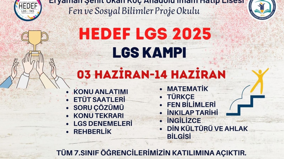 HEDEF LGS KAMPI 2025