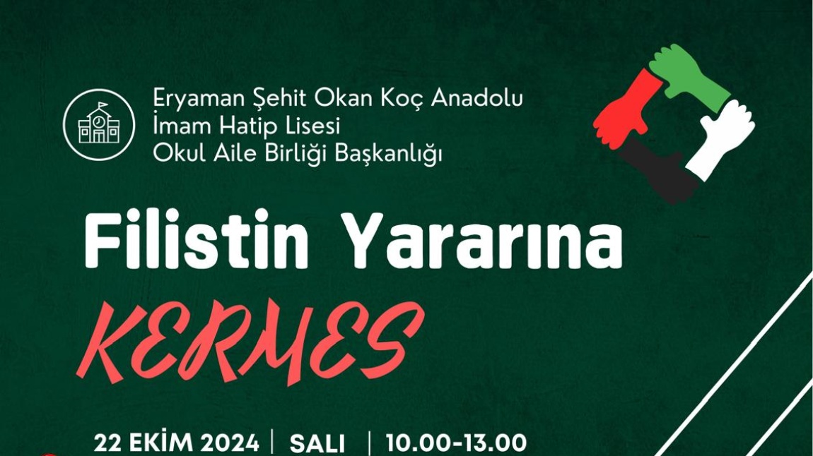 FİLİSTİN YARARINA KERMES 